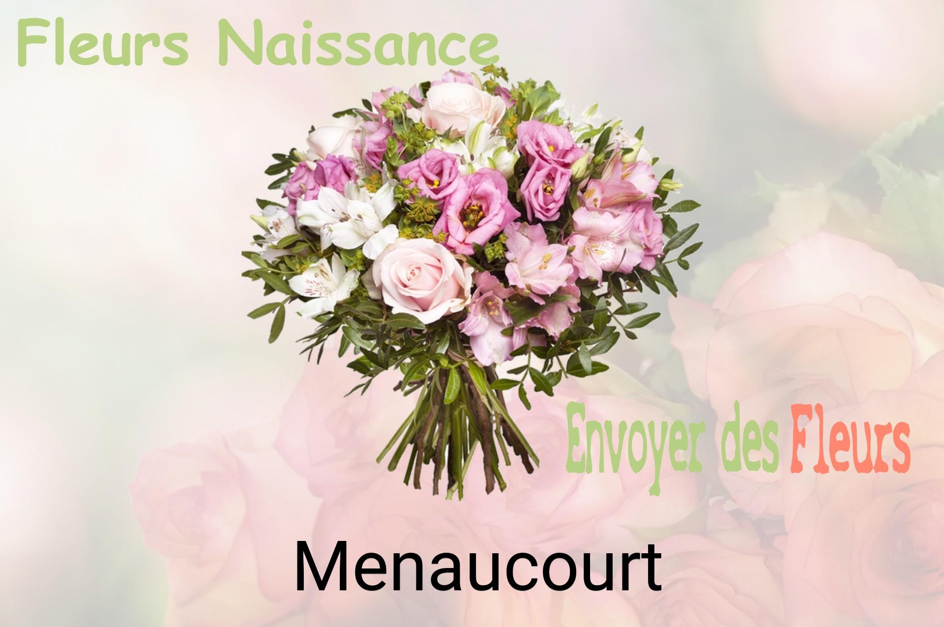 Bouquet de fleurs de naissance livré à Menaucourt